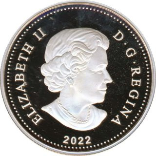 Kanada 1 Dollar 2022 PP 70. Thronjubiläum Elizabeth II. Silber im Etui*