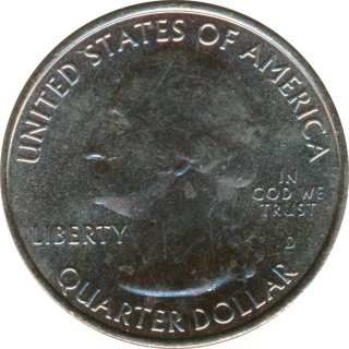 USA Quarter Dollar 2011 D Oklahoma - Chickasaw*