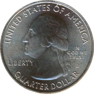USA Quarter Dollar 2013 D New Hampshire - White Mountains*