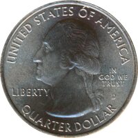 USA Quarter Dollar 2013 D New Hampshire - White Mountains*