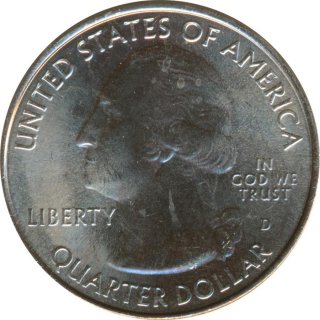 USA Quarter Dollar 2013 D South Dakota - Mount Rushmore*
