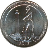 USA Quarter Dollar 2013 D Ohio - Perrys Victory*