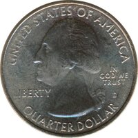 USA Quarter Dollar 2014 D Colorado - Great Sand Dunes*