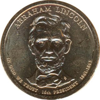 USA 2010 #16 1 US$ Abraham Lincoln P*