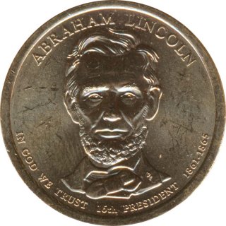 USA 2010 #16 1 US$ Abraham Lincoln D*