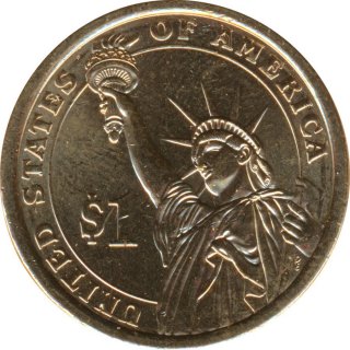 USA 2011 #20 1 US$ James Garfield D*