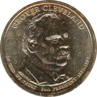 USA 2012 #24 1 US$ Grover Cleveland (2nd) P*
