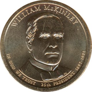 USA 2013 #25 1 US$ William McKinley P*