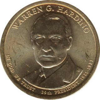 USA 2014 #29 1 US$ Warren G. Harding P*
