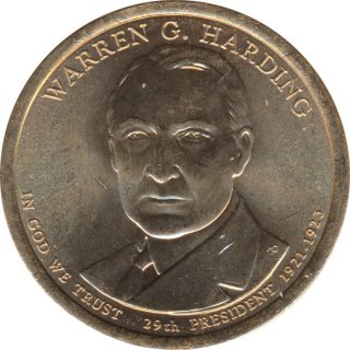 USA 2014 #29 1 US$ Warren G. Harding D*