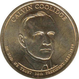 USA 2014 #30 1 US$ Calvin Coolidge P*