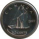 Kanada 10 Cents 2007 RCM Elizabeth II.*