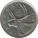 Kanada 25 Cents 1970 Elizabeth II*