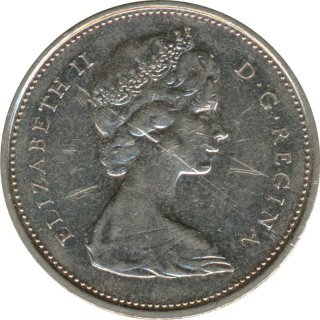 Kanada 25 Cents 1976 Elizabeth II*