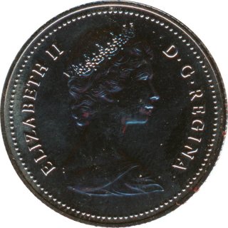 Kanada 25 Cents 1980 Elizabeth II*