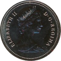 Kanada 25 Cents 1980 Elizabeth II*