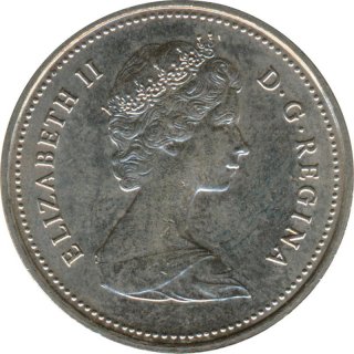 Kanada 25 Cents 1981 Elizabeth II*