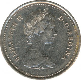 Kanada 25 Cents 1984 Elizabeth II*