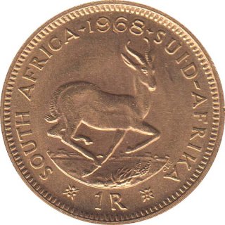 S�d Afrika - 1 Rand Gold