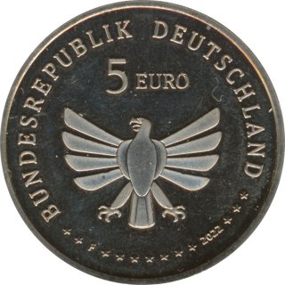 Deutschland 5 Euro 2022 F Insektenreich*