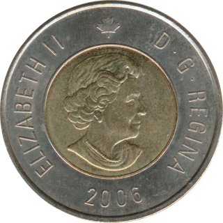 Kanada 2 Dollar 2006 Eisbär*