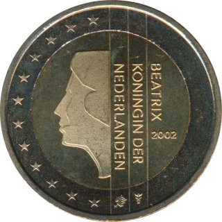 Niederlande 2 Euro 2002 Beatrix*
