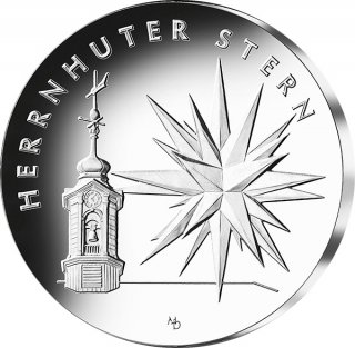 Deutschland 25 Euro 2022 - Herrnhuter Stern*ern*