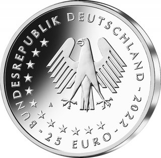 Deutschland 25 Euro 2022 - Herrnhuter Stern*ern*