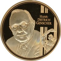 Medaille 2015 Hans-Dietrich Genscher