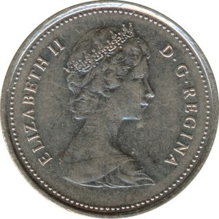 Kanada 25 Cents 1986 Elizabeth II*