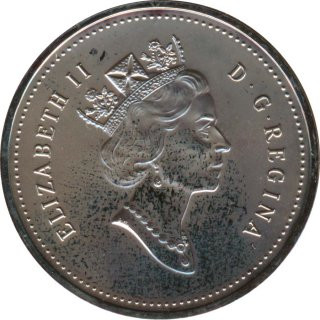 Kanada 25 Cents 1995 Elizabeth II*