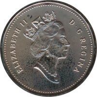 Kanada 25 Cents 1995 Elizabeth II*