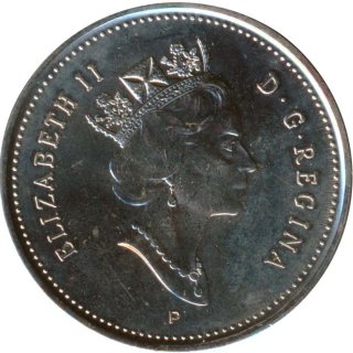 Kanada 25 Cents 2003 P Elizabeth II*