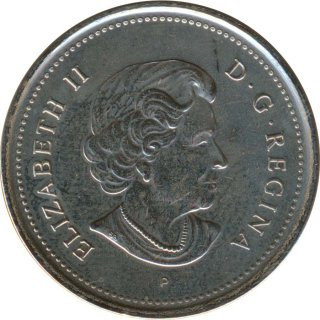 Kanada 25 Cents 2004 P Elizabeth II*