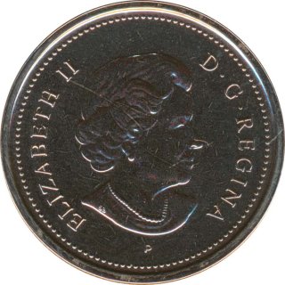 Kanada 25 Cents 2005 P Elizabeth II*
