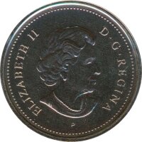 Kanada 25 Cents 2006 P Elizabeth II*