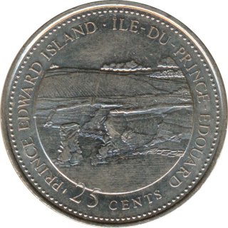 Kanada 25 Cents 1992 Prinz Edward Inseln*