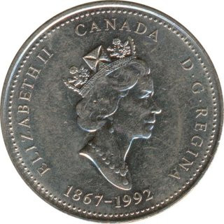 Kanada 25 Cents 1992 Prinz Edward Inseln*