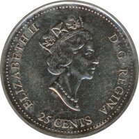 Kanada 25 Cents 2000 Millenium - Health*