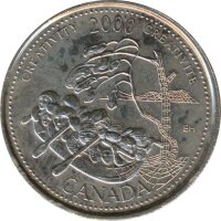 Kanada 25 Cents 2000 Millenium - Ingenuity*