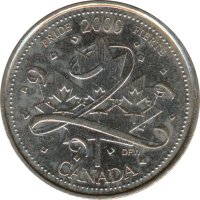 Kanada 25 Cents 2000 Millenium - Pride*