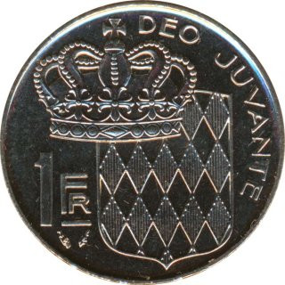 Monaco 1 Franc 1986 Rainier III*