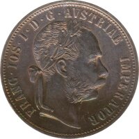 Österreich 1 Florin 1879 Franz-Joseph Silber*