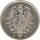 Kaiserreich J.007 1877 A Kleinm&uuml;nze 50 Pfennig Silber*