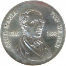 DDR 10 Mark 1976 Carl Maria von Weber Silber*