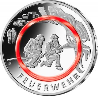 Deutschland 10 Euro 2023 - J - Feuerwehr*