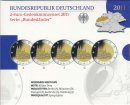 BRD 2 Euro 2011 A-J PP Satz K�lner Dom im Folder der VfS*