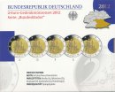 BRD 2 Euro 2012 A-J PP Satz Schloss Neuschwanstein im...