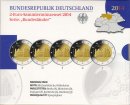 BRD 2 Euro 2014 A-J PP Satz Michaeliskirche im Folder der...