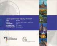 BRD 2 Euro 2015 A-J PP Satz Paulskirche im Folder der VfS*